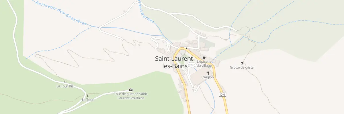 Plan du 5041 Le Village à Saint-Laurent-les-Bains-Laval-d’Aurelle