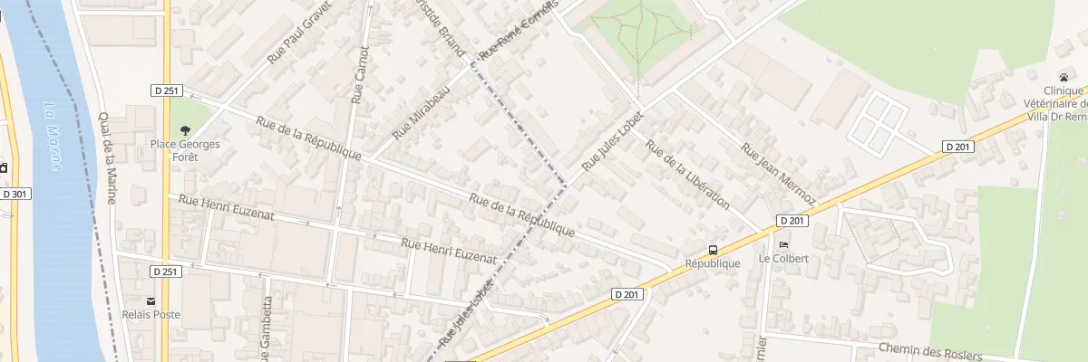 Plan du 21 Rue Jules Lobet à Magenta