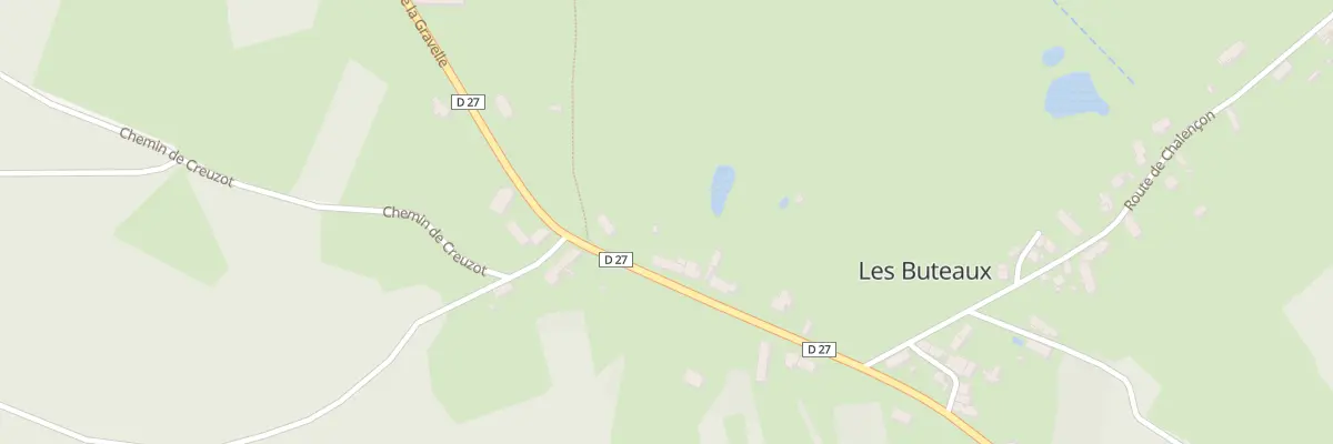 Plan du 39 Rte de la Gravelle à Fâchin