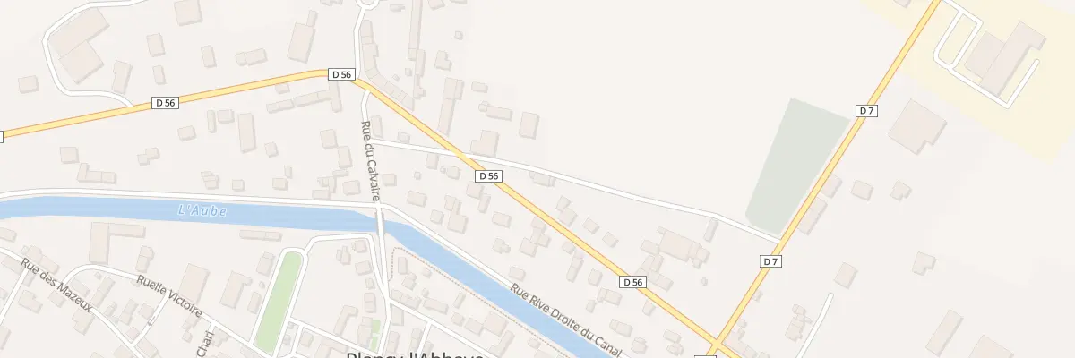 Plan du 26 Rue Riverelle à Plancy-l’Abbaye