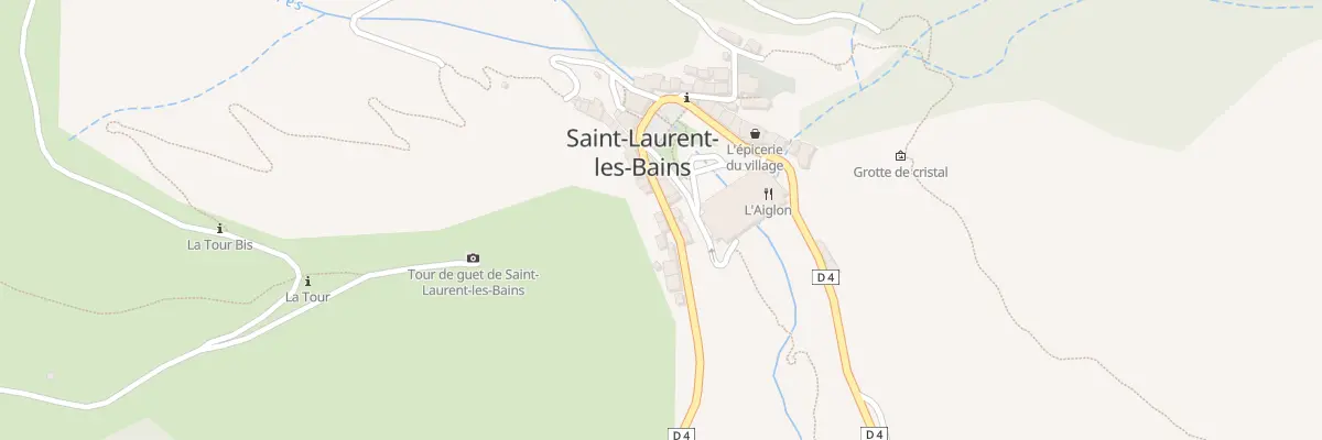 Plan du 5055 Le Village St Laurent à Saint-Laurent-les-Bains-Laval-d’Aurelle