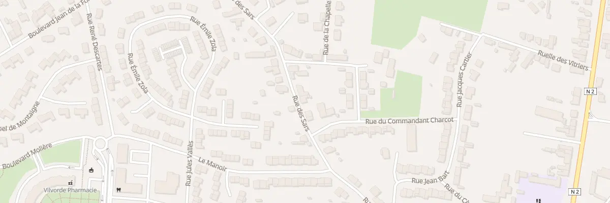 Plan du 96 Rue des Sars à Maubeuge