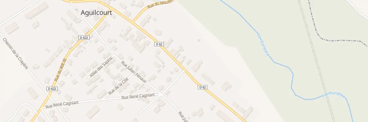 Plan du 29 Rue Marcel Boucton à Aguilcourt