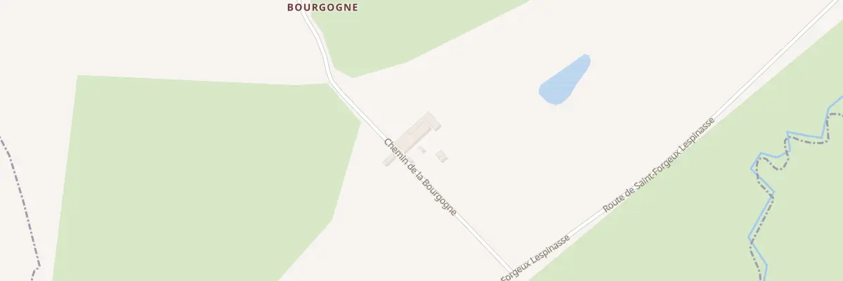 Plan du 140 Che de la Bourgogne à Noailly