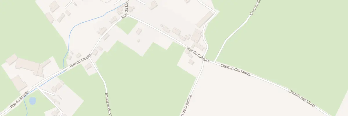 Plan du 11 Rue du Calvaire à Floursies