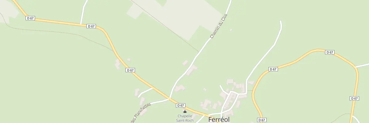 Plan du 5046 Ferreol à La Chaulme