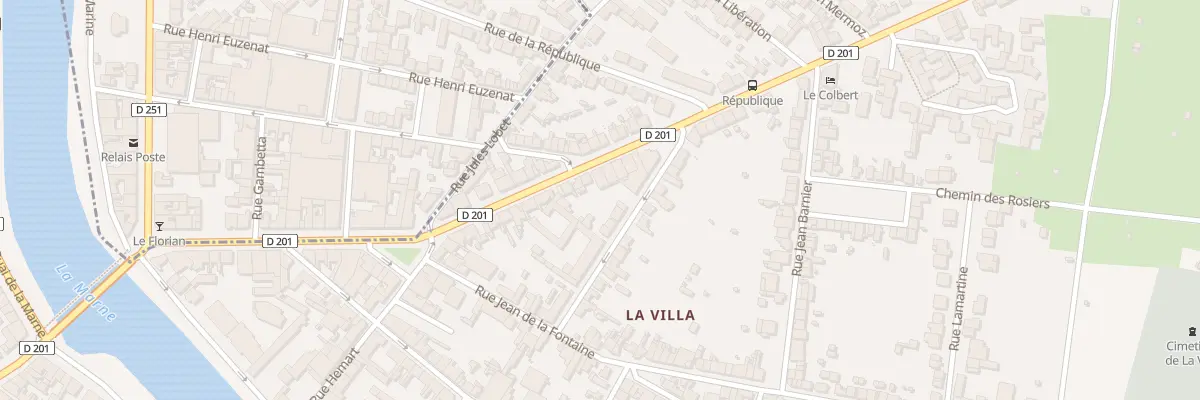 Plan du 20 Rue Edouard Vaillant à Épernay