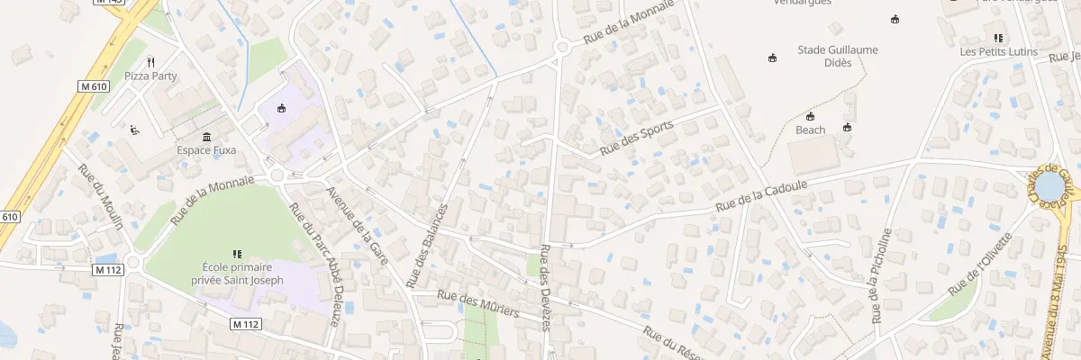 Plan du 17 Rue des Devèzes à Vendargues