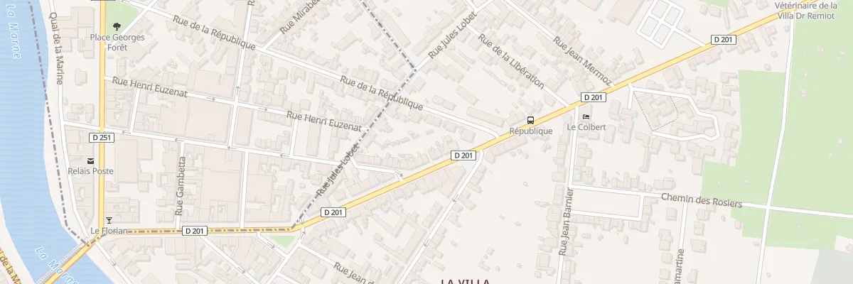 Plan du 19 Rue Edouard Vaillant à Épernay