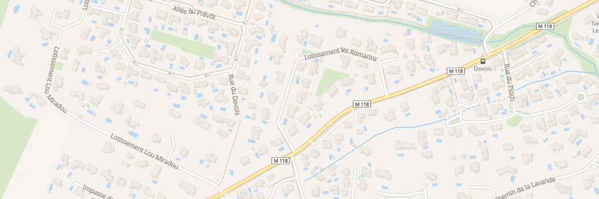 Plan du 331 Lot les Romarins à Saint-Drézéry