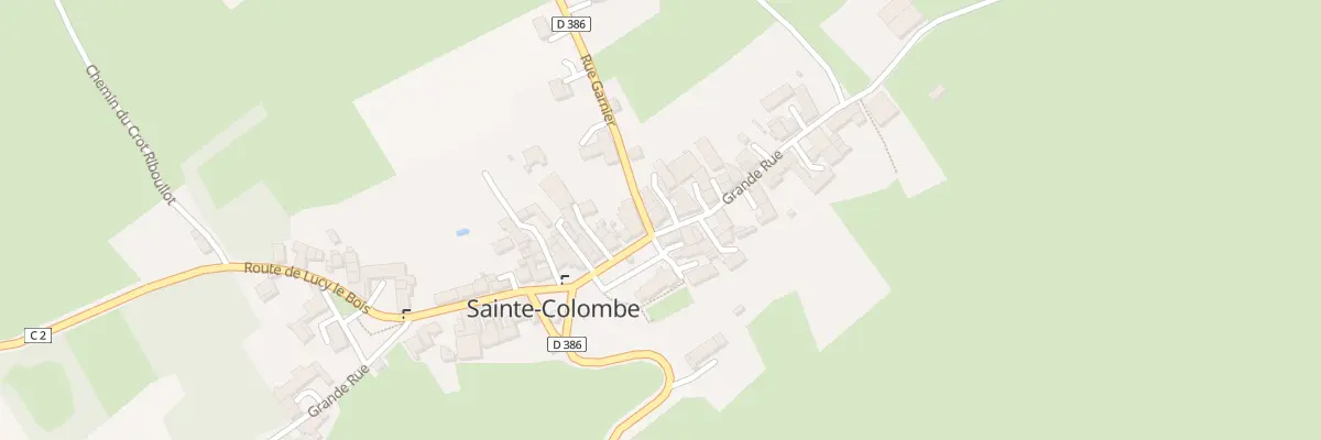 Plan du 18 Gr Grande Rue à Sainte-Colombe