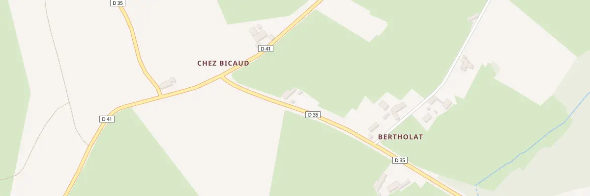 Plan du 2903 Rte de la Bénisson Dieu à Vivans