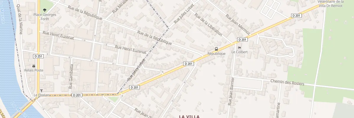 Plan du 21 Rue Edouard Vaillant à Épernay