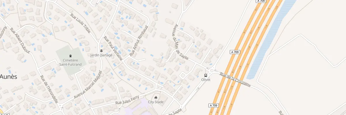 Plan du 6632 Av du Mas de Sapte à Saint-Aunès