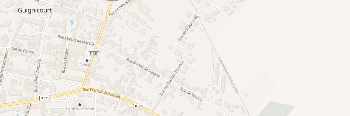 Plan du 1 Rue du Doc Bonieux à Villeneuve-sur-Aisne