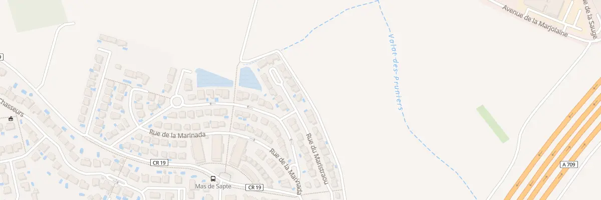 Plan du 156 Rue du Maristraou à Saint-Aunès