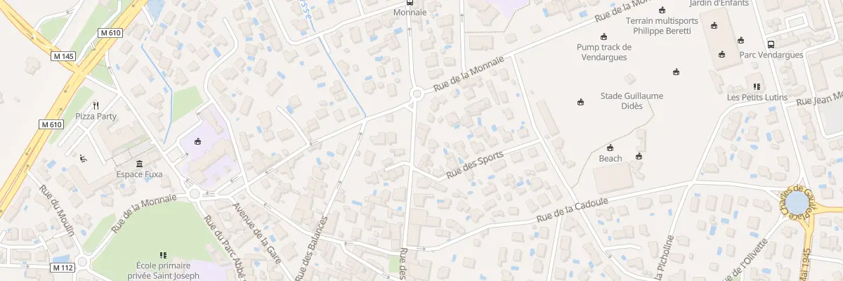 Plan du 26 Rue des Devèzes à Vendargues