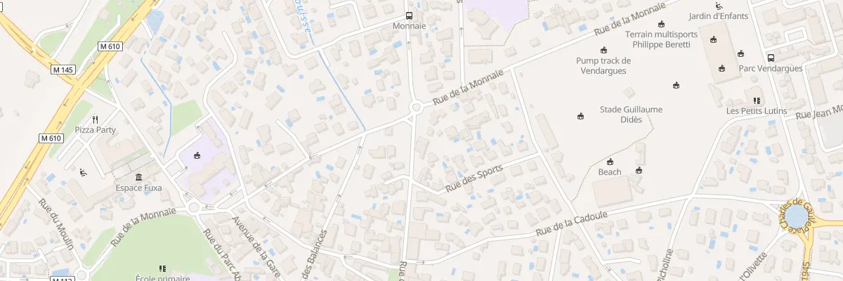 Plan du 28 Rue des Devèzes à Vendargues