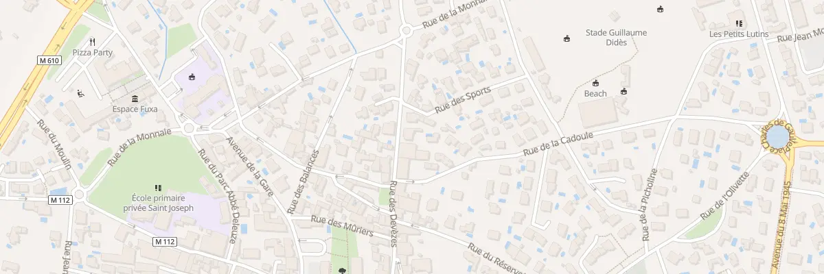 Plan du 16 Rue des Devèzes à Vendargues