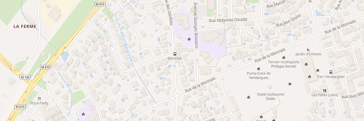 Plan du 38 Rue des Devèzes à Vendargues