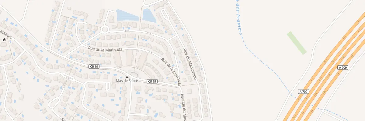 Plan du 69 Rue du Maristraou à Saint-Aunès