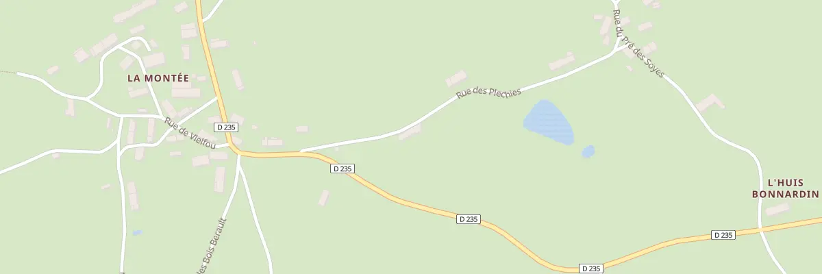 Plan du 6 Rue des Plèchies à Brassy