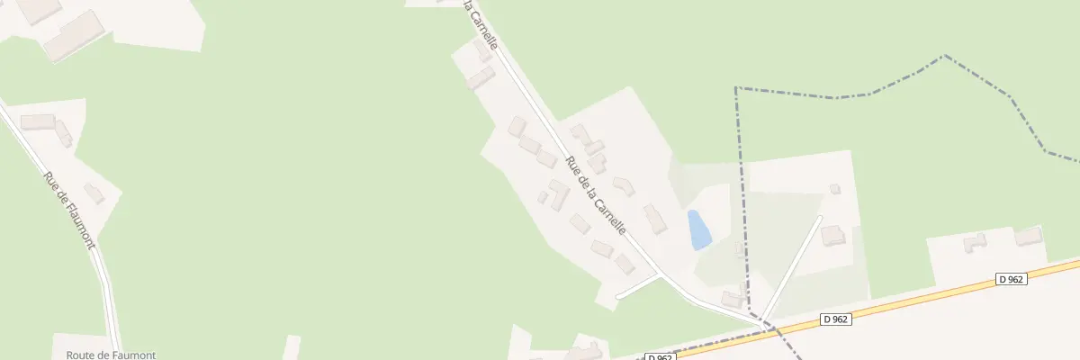 Plan du 26 Rue de la Carnelle à Semousies