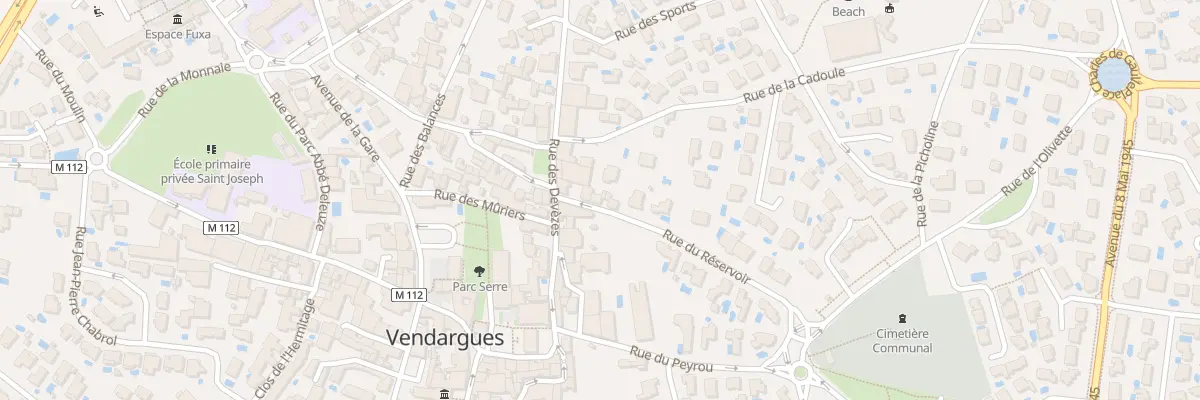 Plan du 3B Rue du Réservoir à Vendargues