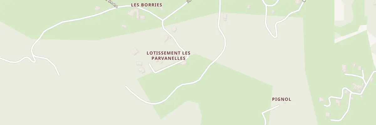 Plan du 11 Lot les Parvanelles à Chamborigaud