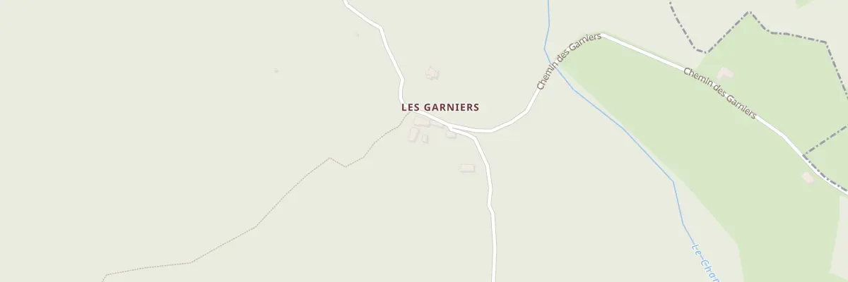 Plan du 895 Che des Garniers à Estivareilles