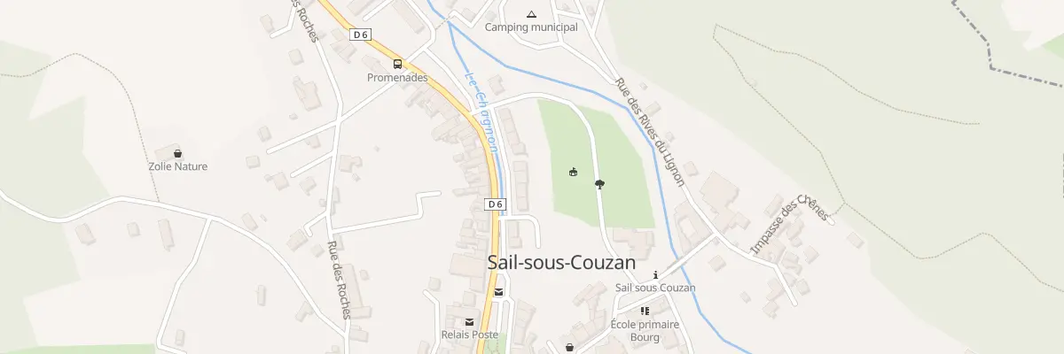 Plan du 6 Rue du Chagnon à Sail-sous-Couzan