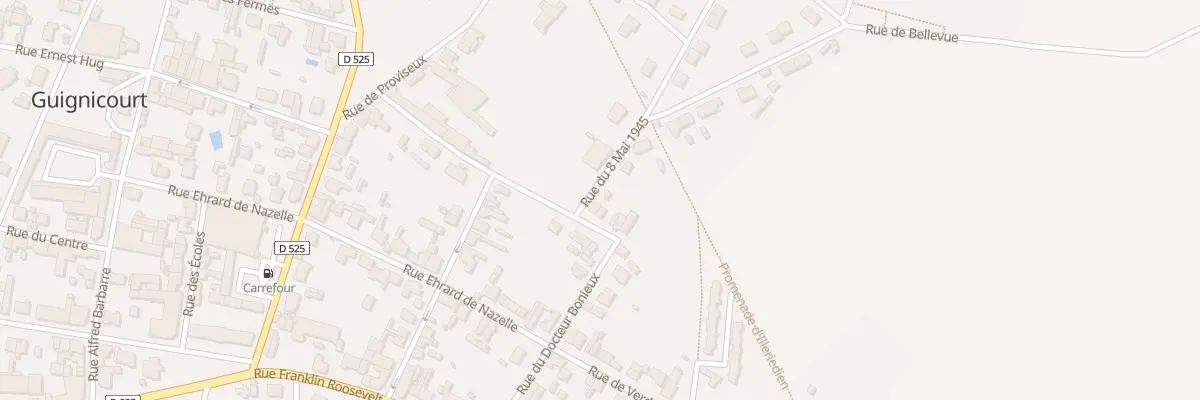 Plan du 2 Rue du 8 Mai 1945 à Villeneuve-sur-Aisne