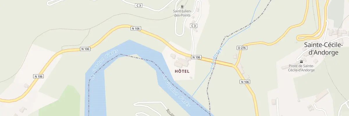 Plan du 5021 Le Pont à Saint-Julien-des-Points