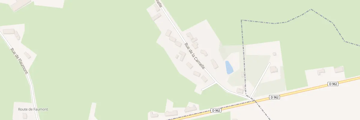 Plan du 28 Rue de la Carnelle à Semousies