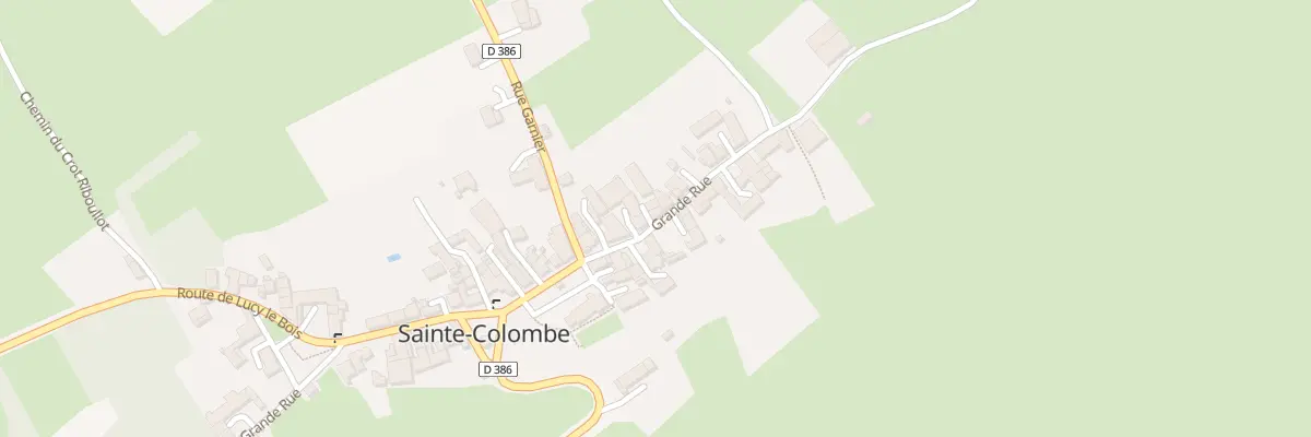 Plan du 10 Gr Grande Rue à Sainte-Colombe