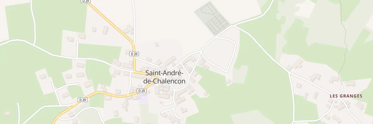 Plan du 5027 Saint Andre à Saint-André-de-Chalencon