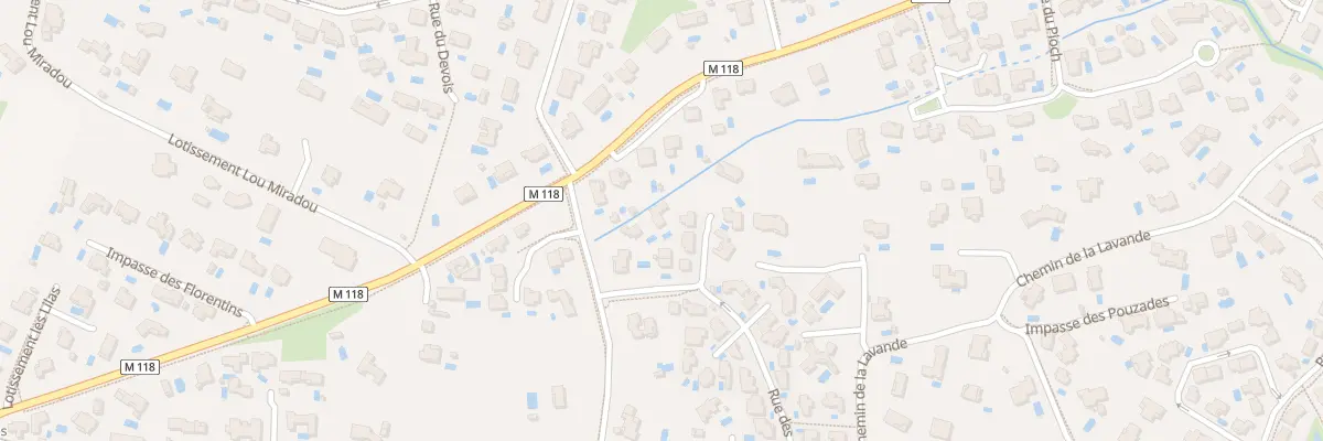 Plan du 49 Che de Manely à Saint-Drézéry