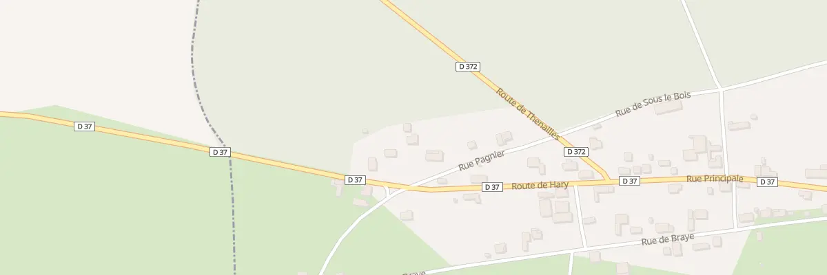 Plan du 10 Rue Pagnier à Harcigny