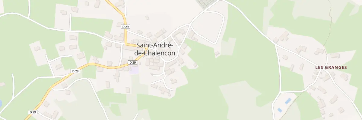 Plan du 4 Rte de Chalencon à Saint-André-de-Chalencon