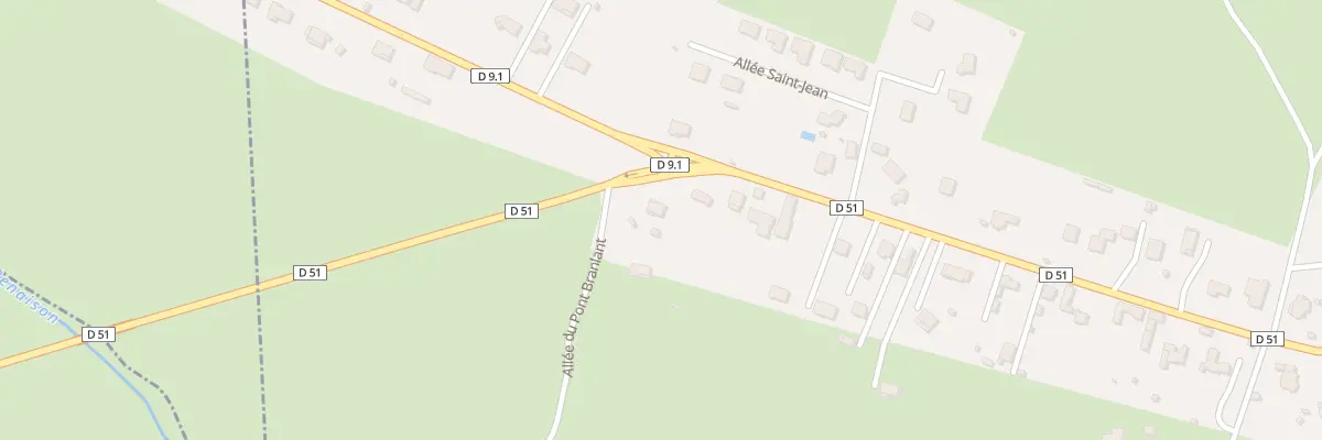 Plan du 821 Rue des Monts de la Madeleine à Pouilly-les-Nonains