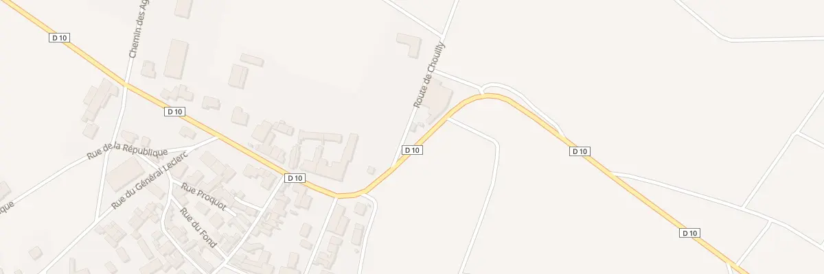 Plan du 1 Rte de Chouilly à Cuis