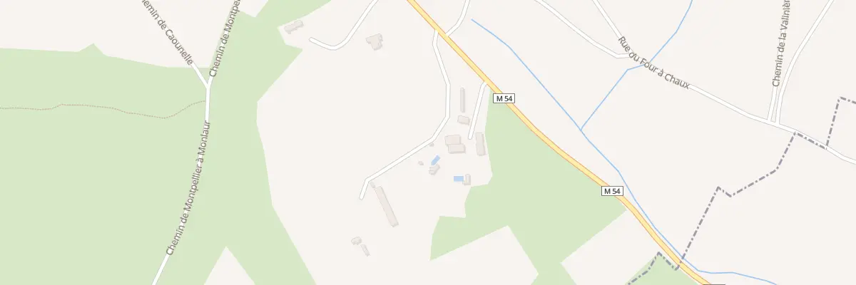 Plan du 5272 Le Coteau à Montaud