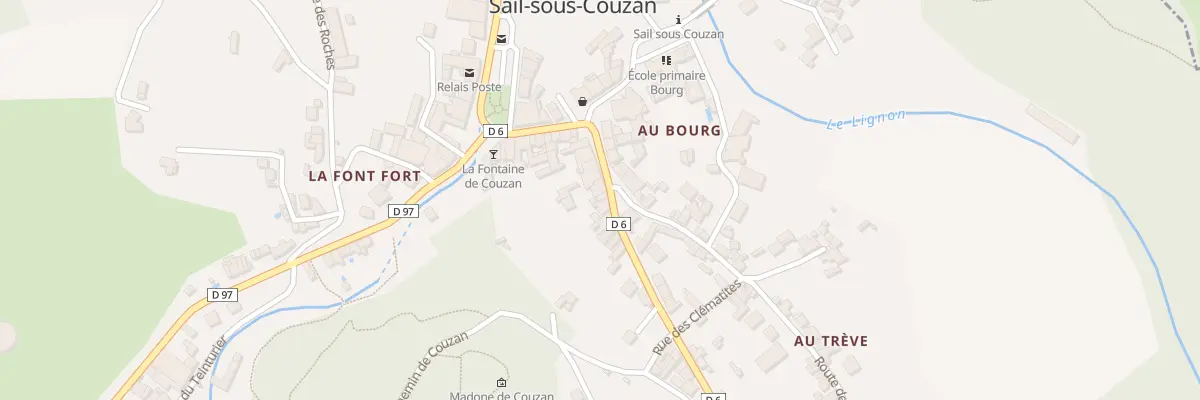 Plan du 24 Rte de Saint-Georges à Sail-sous-Couzan