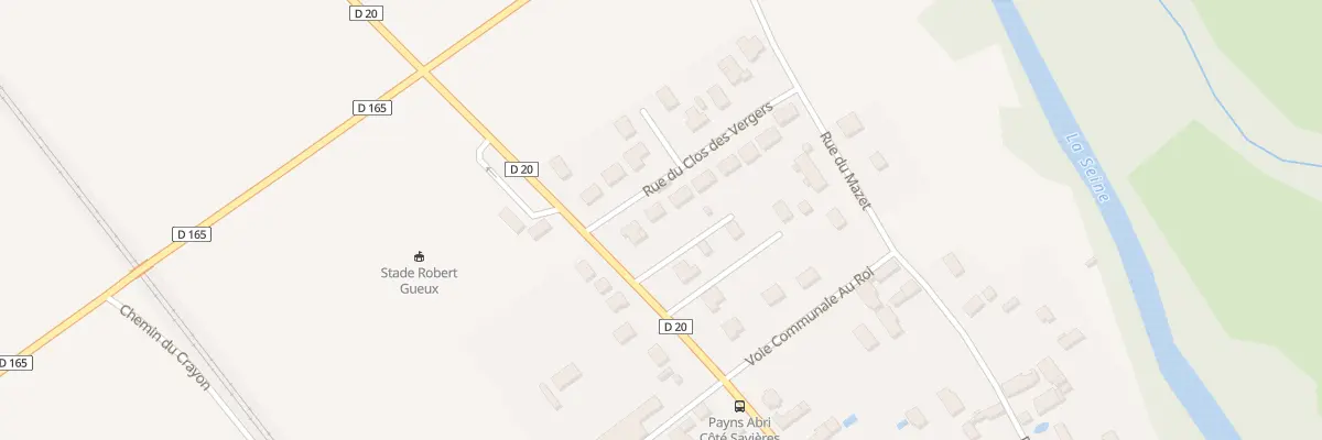 Plan du 4 Rue du Clos des Vergers à Payns
