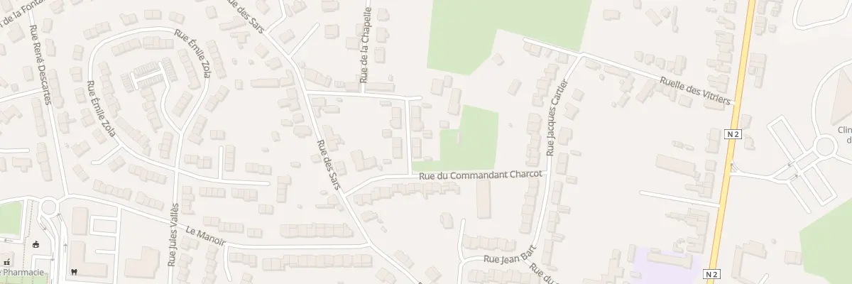 Plan du 4 Rue Dugay Trouin à Maubeuge