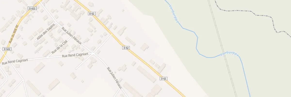 Plan du 41 Rue Marcel Boucton à Aguilcourt
