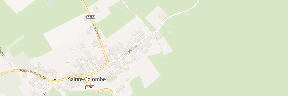 Plan du 5 Gr Grande Rue à Sainte-Colombe