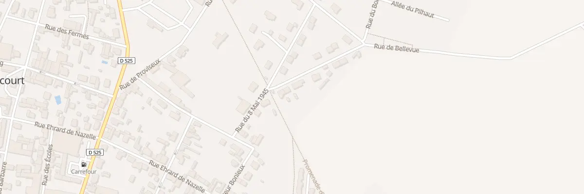 Plan du 4 Rue de Bellevue à Villeneuve-sur-Aisne