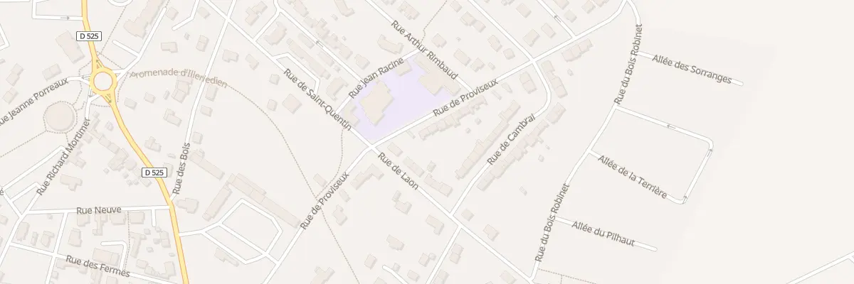 Plan du 16 Rue de Proviseux à Villeneuve-sur-Aisne