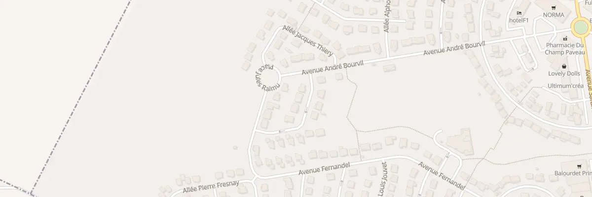 Plan du 4 Rue Lino Ventura à Tinqueux